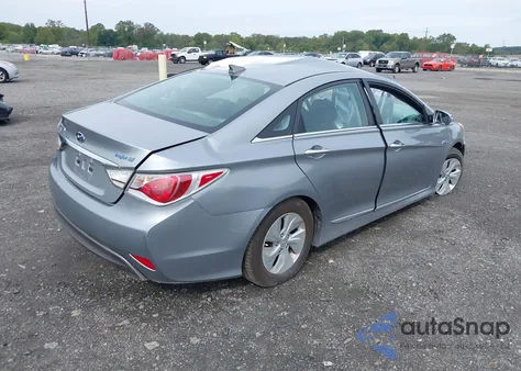 2014 Hyundai Sonata Hybrid из США, поврежденный, VIN KMHEC4A45EA117978